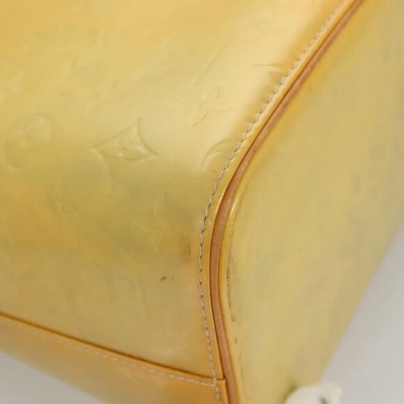 LOUIS VUITTON Monogram Vernis Houston Hand Bag Gris - Picture 6 of 14